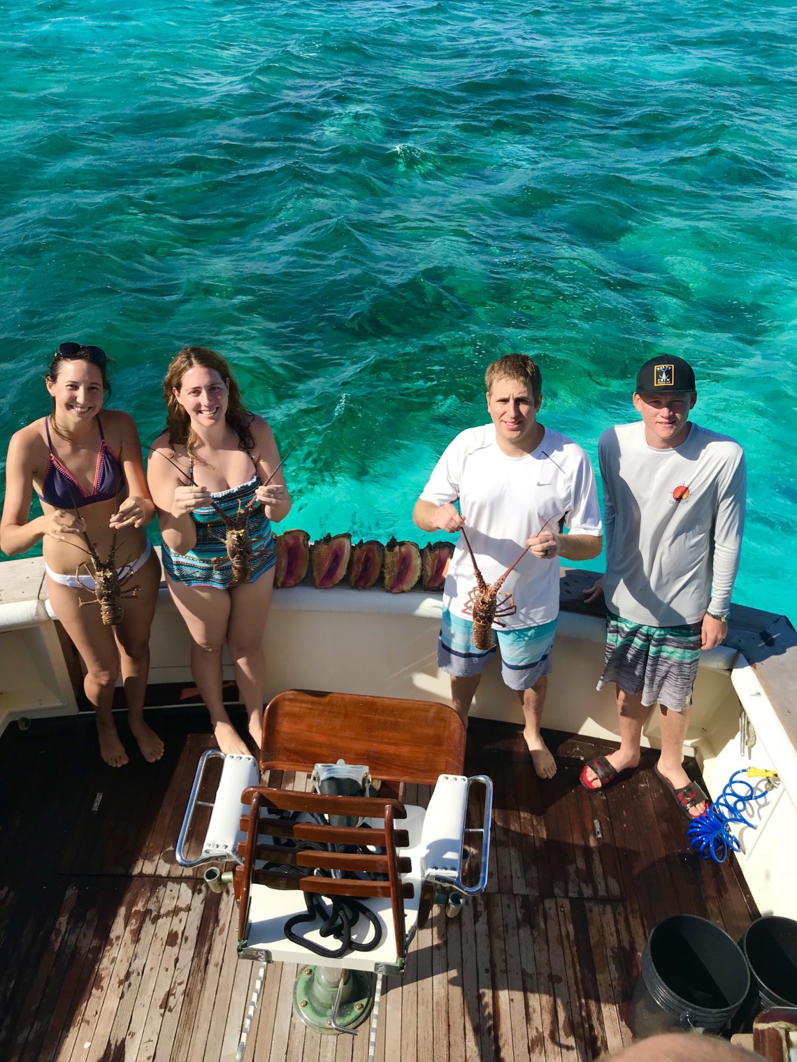 Conch & Lobster Boat Tours in Grand Cayman